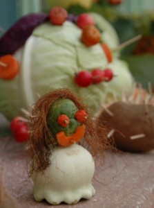 Zöldségbaba (klikk a képre) Fotók: Kecskeméti Krisztina