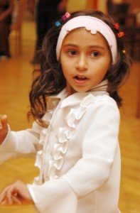 Egy bálozó lányka (klikk a képre) Fotó: Kecskeméti Krisztina