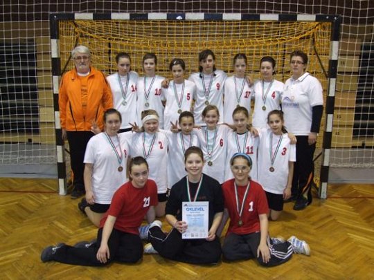 A országos elődöntőbe jutott csapat (Fotó: Zsedényi Péter)