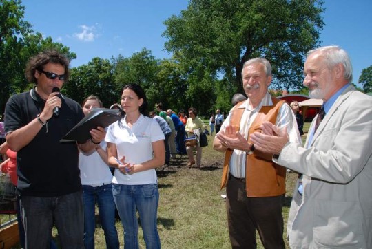 Németh Béla polgármester vezette körbe Kardeván Endre államtitkárt (Fotó: Kecskeméti Krisztina)