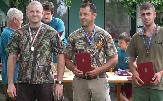 Czuczi Ernő és Varga László a táborfalvi versenyen (Fotó: Egyesület)