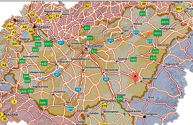 Az utadat.hu interaktív portálon az Országos Közúti Adatbankban összegyűjtött publikus adatok találhatók 