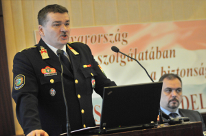 Tóth Tibor megyei igazgató beszámolt a 2015-ös évről (Fotó: Melega Krisztián)