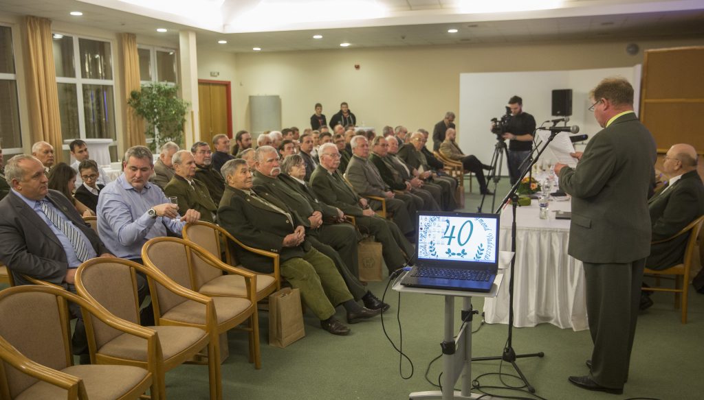 Négy évtized - elismeréseket is átadtak a vadásztársaság ünnepi közgyűlésén (Fotó: Rosta Tibor)