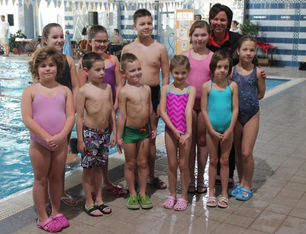 Az OÚE legfiatalabb úszói 13 arany-, 7 ezüst-, és 10 bronzérmet szereztek (Fotó: egyesület)