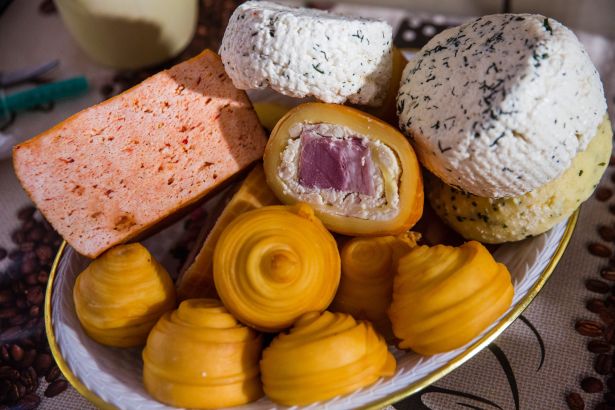 Kis ízelítő az Icu sajtműhelyében fellelhető finomságokból (Fotó: Rosta Tibor) 